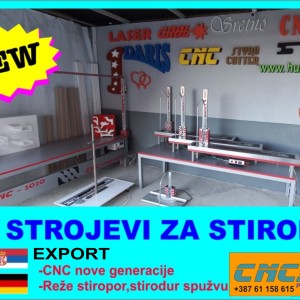 CNC ZA REZANJE STIROPORA