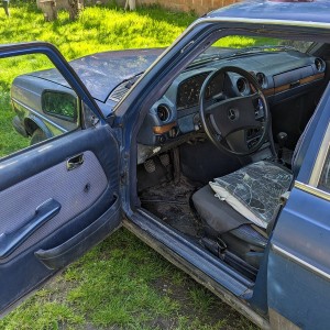 Mercedes-Benz W123 200D (motor iz W124)
