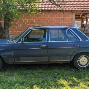 Mercedes-Benz W123 200D (motor iz W124)