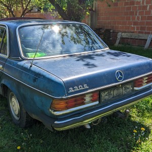 Mercedes-Benz W123 200D (motor iz W124)