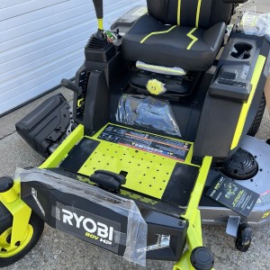 Ryobi 80V Hp Electric Zero Trun Riding Lawn Mower €3500