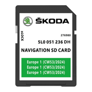 VW ŠKODA SEAT navigacija SD kartica sa novim kartama 2023.