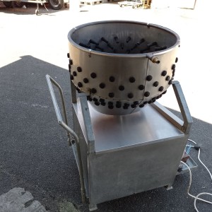 Stroj za ćišćenje pilća sa gumenim prstima trofazni motor