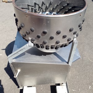 Stroj za ćišćenje pilća sa gumenim prstima trofazni motor