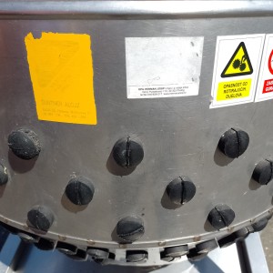 Stroj za ćišćenje pilća sa gumenim prstima trofazni motor