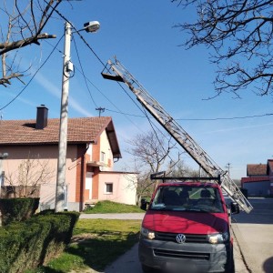 Aluminijske ljestve 9,00m