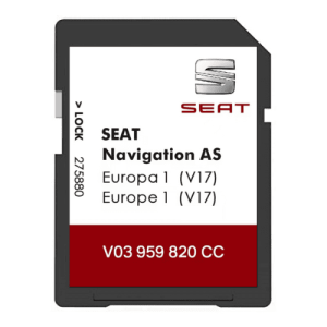 VW ŠKODA SEAT navigacija SD kartica sa novim kartama 2023.