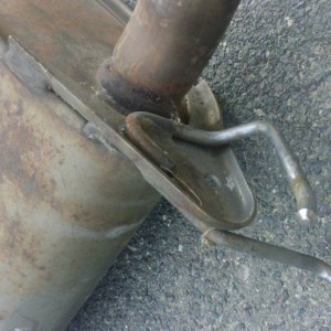 Auspuh za renault kangoo 1.9d 2002 original ispravan