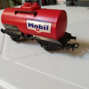 Cisterna Kleinbahn 2 plast.osovine Mobil H0