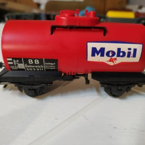 Cisterna Kleinbahn 2 plast.osovine Mobil H0