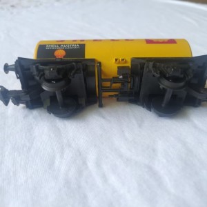 Cisterna Kleinbahn 2 plast.osovine Shell H0 u dobrom stanju!
