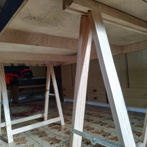 Maketa od šperploče 1.2m x 1.6m za vlakove H0 N TT ili Z