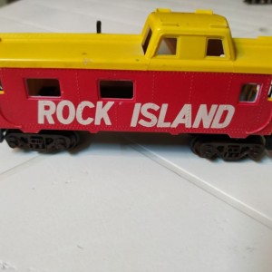 Caboose vagon s plastičnim osovinama H0 u dobrom stanju!