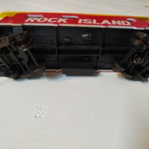 Caboose vagon s plastičnim osovinama H0 u dobrom stanju!