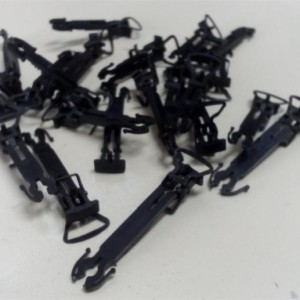 Rivarossi plastične standardne kopče za 4 i 6 osovinske USA