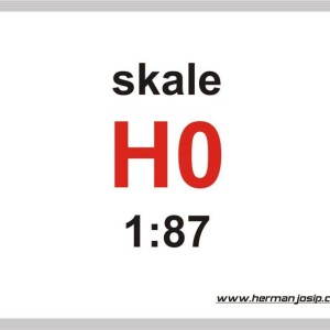 Prodajem isprintane znakove HŽ-a na A4 za modele vlakova H0