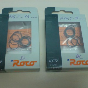 Roco gumice za lokomotive promjer kotača od 16,5-19,0mm H0