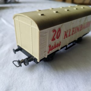 Teretni vagon 2 plast.osovine Kleinbahn H0 u dobrom stanju!