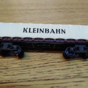 Teretni vagon 4 plast.osovine Kleinbahn H0 korišteni