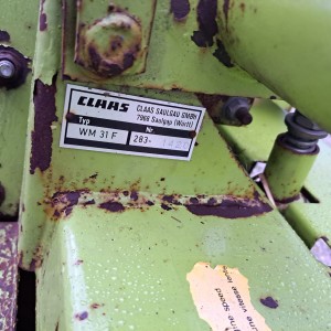 Roto kosa Claas WM 31 F