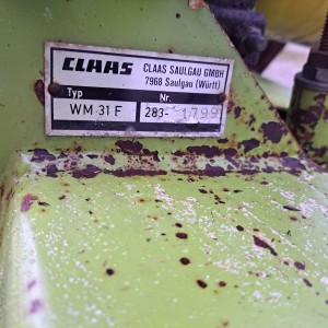 Roto kosa Claas WM 31 F