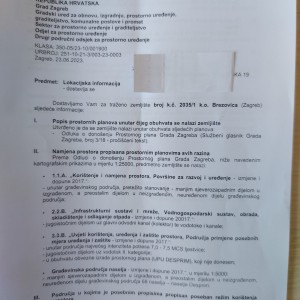 Građevinsko zemljište u Brezovici - 7 km od Arene Zagreb