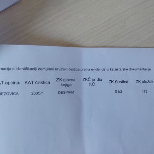 Građevinsko zemljište u Brezovici - 7 km od Arene Zagreb