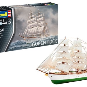 Maketa brod jedrenjak Gorch Fock 1/350