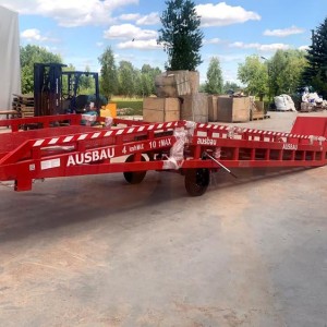Mobilna utovarna rampa AUSBAU od proizvođača