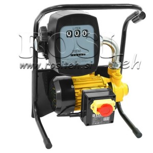 PUMPA ZA DIZEL GORIVO 600W 40 l/min S MERJAČEM I PIŠTOLJEM Z