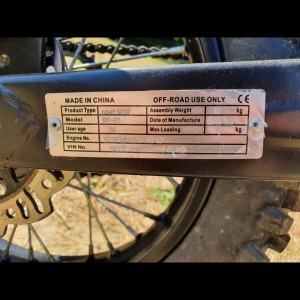 Mjenjam Cross za Simson Moped