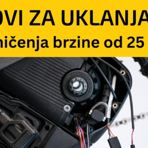 Čipovi za skidanje blokade motora na e-biciklu