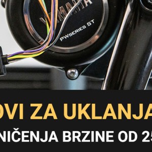 Čipovi za skidanje blokade motora na električnom biciklu