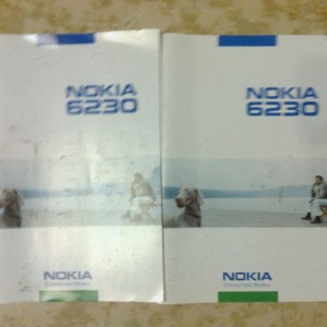 Slušalice CD i uputstvo Nokia 6230 i