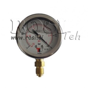 VAKUUMMETER DN63mm VERTICAL