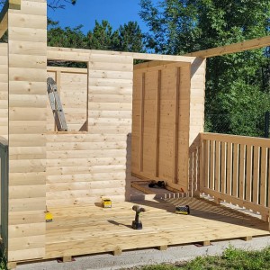 Emaus vrtna kućica 3x3+2m