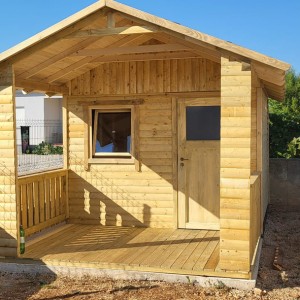Emaus vrtna kućica 3x3+2m