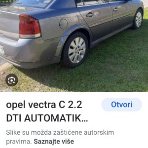 Opel Vectra c 22 DTI za dijelove