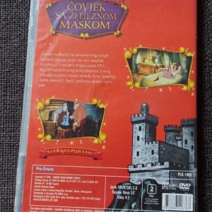 DVD animirani film (crtani) Čovjek sa željeznom maskom