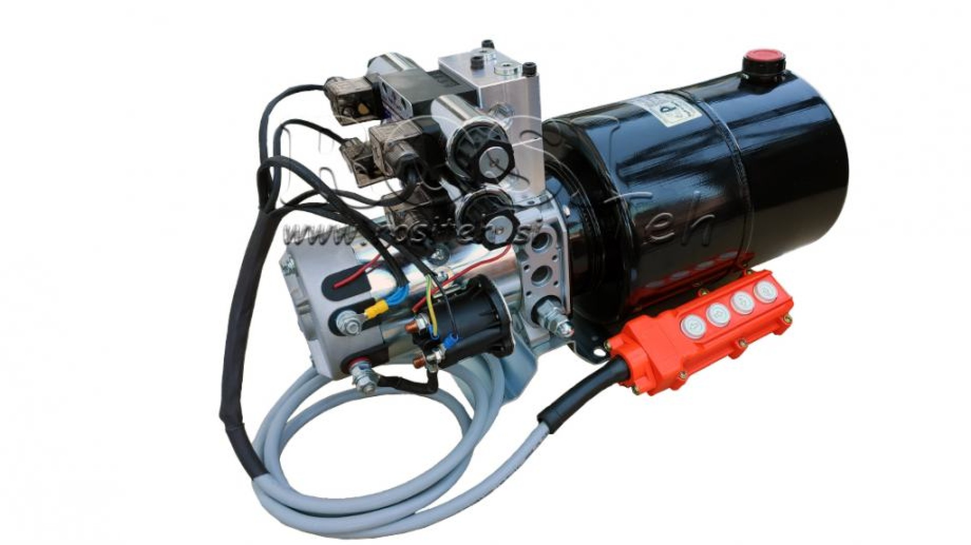 Hidraulični agregat 12V in 24V 2x dvoradni 8 lit