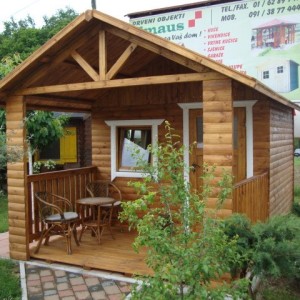 Emaus vrtna kućica 3x3+2m
