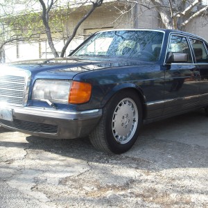 1984. Mercedes W126 sel 280