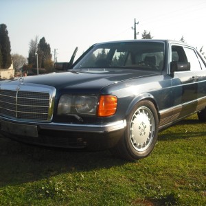 1984. Mercedes W126 sel 280