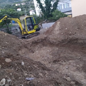 Iskopi i rušenja mini bagerom(3t)