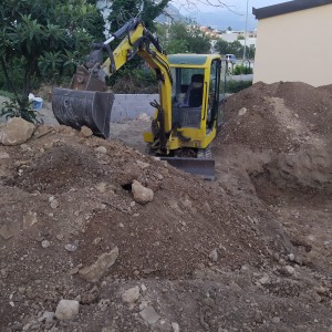 Iskopi i rušenja mini bagerom(3t)