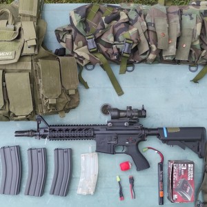 Prodajem airsoft opremu. Cijena po dogovoru