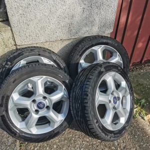 Alu felge 15 FORD 4x108, 4 kom + 4 GUME UNIROYAL 2021. SAMO 90 EUR/KOM