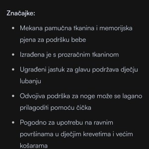 Babymoov gnijezdo za bebe cosydream