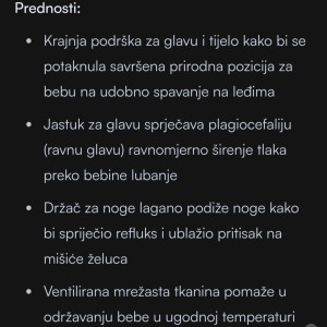 Babymoov gnijezdo za bebe cosydream