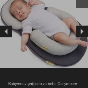 Babymoov gnijezdo za bebe cosydream
